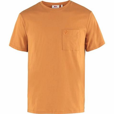 Fjallraven Men Övik T-Shirt Orange PH101482 Philippines